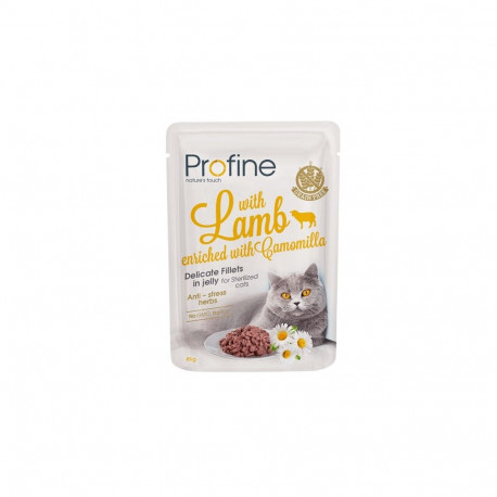 Profine Cat Pouch Lamb in Jelly märgtoit steriliseeritud kassidele 85g