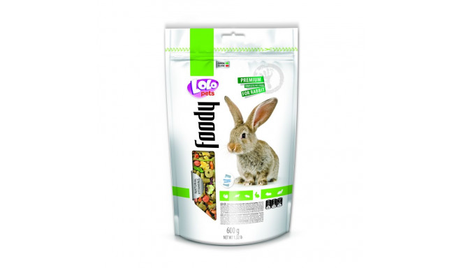 LoLo Pets Foody täissööt jänestele 600g