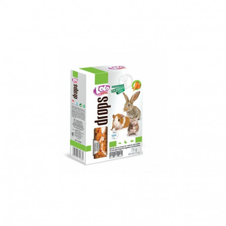 LoLo Pets Drops maiused närilistele ja jänestele porgandiga 75g