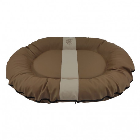Cazo Oval Bed Oslo latte tooni pesa koertele 45x65x9 cm