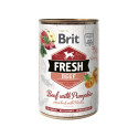 Brit Fresh Beef with Pumpkin can for dogs 400g