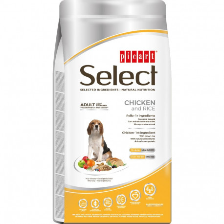 Select Adult Light Chicken/Turkey and Rice koeratoit 3kg