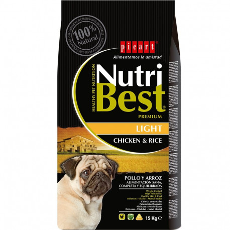 Nutribest Light Chicken & Rice koeratoit 15kg