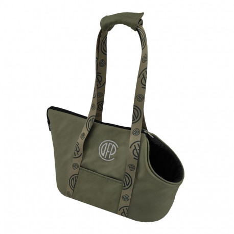 Cazo Pet Bag Malmo roheline kandekott koerale 30x40x24 cm