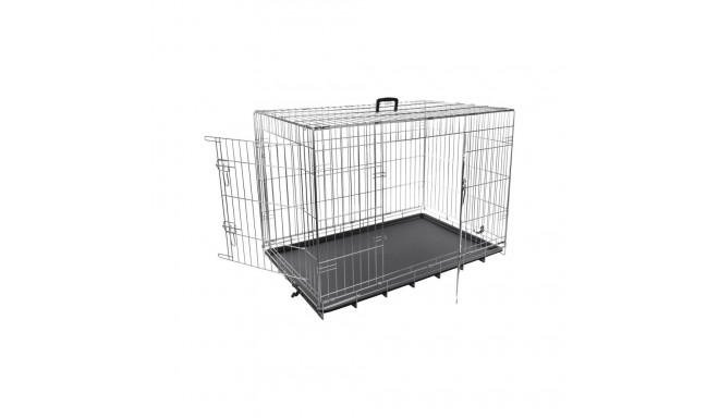 Flamingo metallpuur Keo koerale XL 70x109x76cm