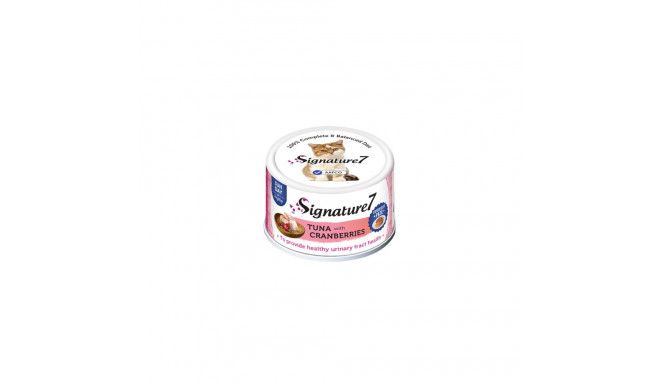 Signature7 Tuna with Cranberries Pate can for cats 80g