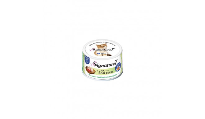 Signature7 Tuna with Goji Pate can for cats 80g