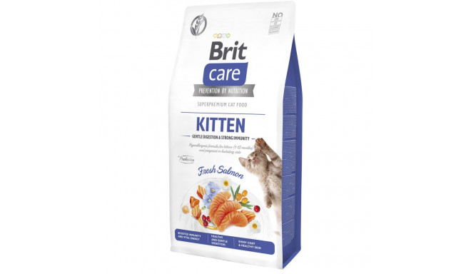 Brit Care Cat Grain-Free Kitten Gentle Digestion & Strong Immunity cat food 7 kg