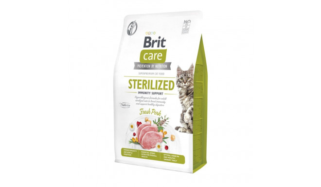 Brit Care Cat Grain-Free Sterilized Immunity Support cat food 2kg