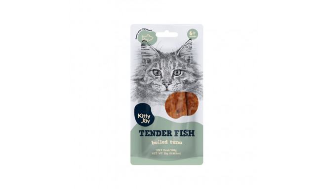 Kitty Joy Tender Boiled Tuna naturaalne maius kassile 25g