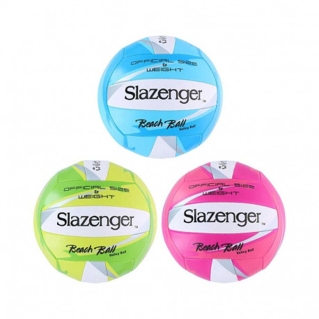 Slazenger - piłka do siatkówki plażowej rozmiar 4 (niebieski)