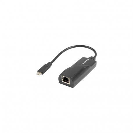USB–>RJ45 ETHERNET ADAPTER NETWORK CARD LANBERG USB-C 3.1 1X RJ45 1GB CABLE