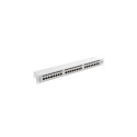 PATCH PANEL 24 PORT 1U 19" CAT.5E SHIELDED GREY LANBERG