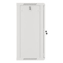 RACK CABINET 19" WALL-MOUNT 18U/600X450 (FLAT PACK) GREY LANBERG V2