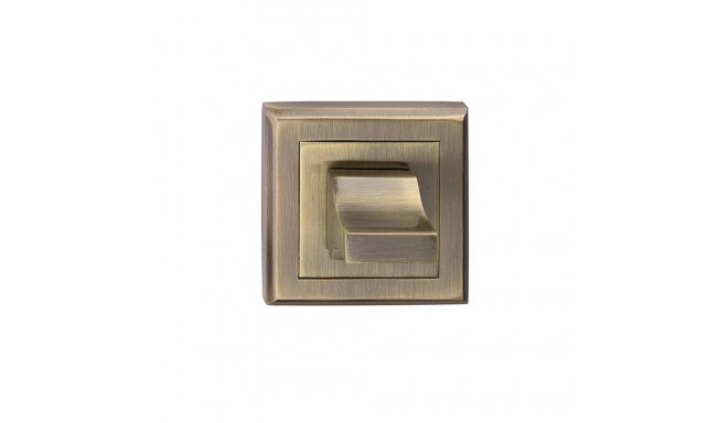 SQUARE TURNKNOB BETA/SIGMA AGED BRASS