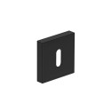 DOOR KEYHOLE SQUARE BLACK RUM/QUB/BAR