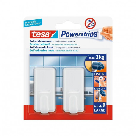 HOOK CLASSIC LARGE WHITE 2 PC