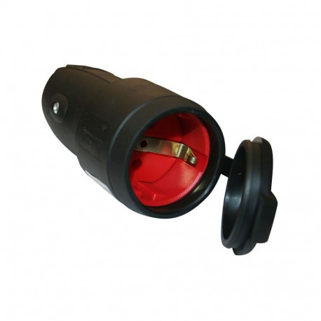 RUBBERCOUPLING N_L BLACK IP44 17031