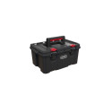 Keter tool box Stack'N'Roll 52.5x34.5x26cm, black/red