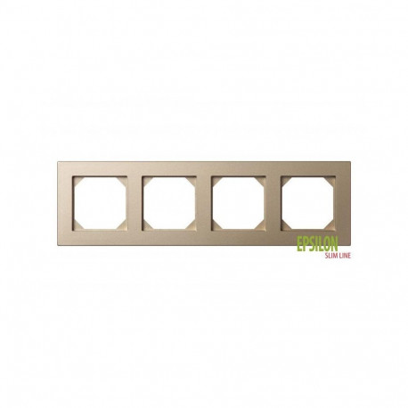 LIREGUS EPSILON 4-kohaline šampanja raam