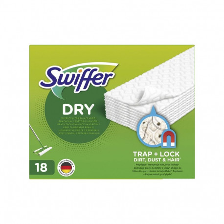SWEEPER REFILLS SWIFFER DRY 18PCS