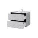 WASHBASIN CABINET SA 70DL CONCRETE