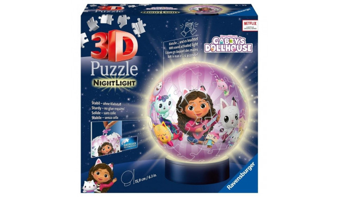 3D Puzzles Light ball Gabbys DollHouse