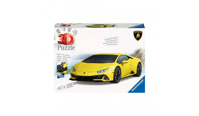 Puzzle 3D Lamborghini Huracan Evo Giallo