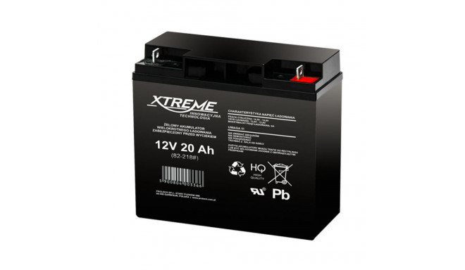 Gel battery 12V 20Ah XTREME