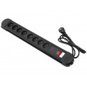 Power strip 8 sockets 1,5m MCE11 wall mount