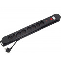 Power strip 8 sockets 1,5m MCE11 wall mount