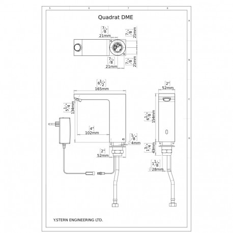 STERN Quadrat DM Faucet