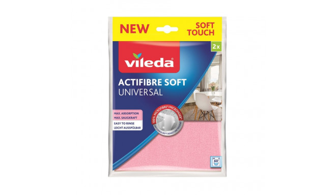 Vileda ACTIFIBRE Soft Universal Soft cloth 2 pc.