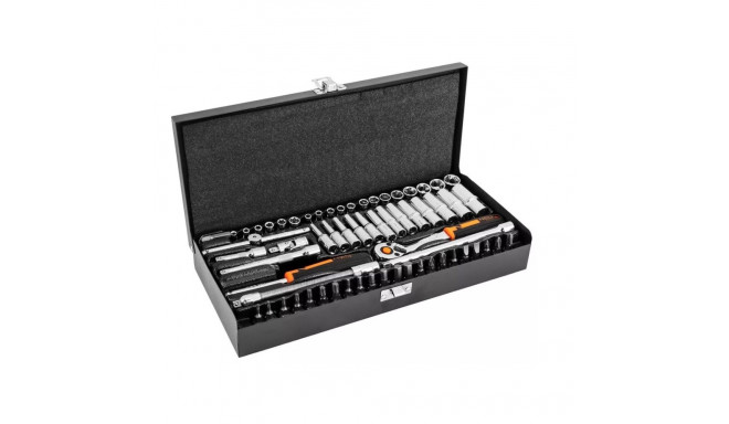 Neo Tools 1/4" socket wrenches set of 63 pieces