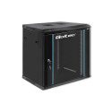 Qoltec 54464 RACK cabinet 19" | 12U | 600 x 635 x 450