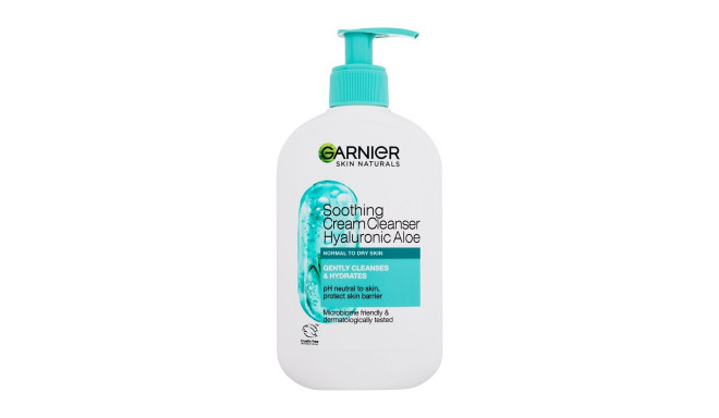 Garnier Skin Naturals Hyaluronic Aloe Soothing Cream Cleanser (250ml)