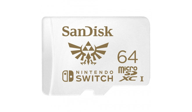 "CARD 64GB SanDisk Nintendo Switch microSDXC 100MB/s"