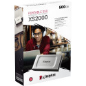 "500GB Kingston XS2000 USB 3.2 Gen2 Grau"