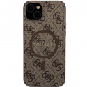 Original faceplate case GUESS GUHMP15SG4GFRW for iPhone 15 (Compatible with Magsafe / 4G Ring classi