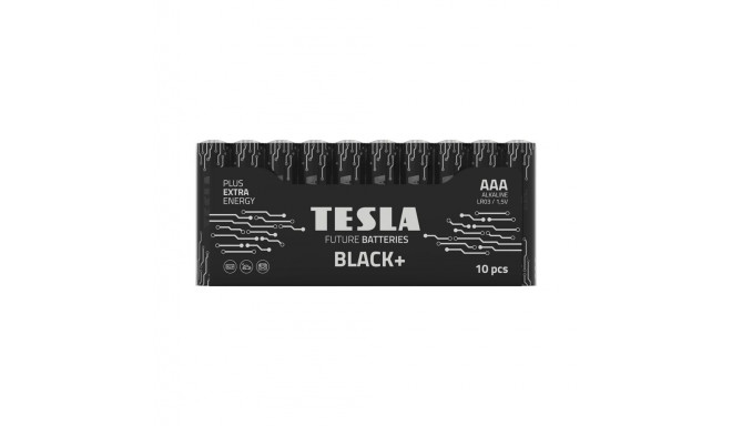 TESLA alkaline battery R3 (AAA) BLACK+ [10x72] 10 pcs