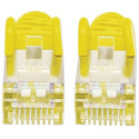 Intellinet Network Patch Cable, Cat6A, 1.5m, Yellow, Copper, S/FTP, LSOH / LSZH, PVC, RJ45, Gold Pla
