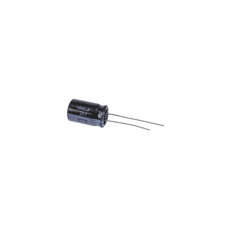 Low impedance electrolytic capacitor 1500uF 25V 105 ° C 12.5x20mm Panasonic RoHS