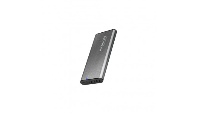 AXAGON EEM2-SG2 USB-C 3.2 Gen 2 - M.2 NVMe / SATA SSD 30-80mm ALU box