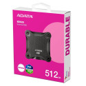 External SSD|ADATA|SD620|512GB|USB 3.2|Write speed 460 MBytes/sec|Read speed 520 MBytes/sec|SD620-51