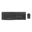 Logitech juhtmevaba klaviatuur + hiir MK295 Silent Combo US INTL, graphite