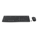 Logitech juhtmevaba klaviatuur + hiir MK295 Silent Combo US INTL, graphite