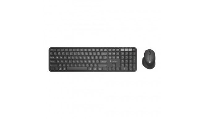 NATEC Wireless Set 2in1 Octopus 2 Mouse + Keyboard BT+USB US