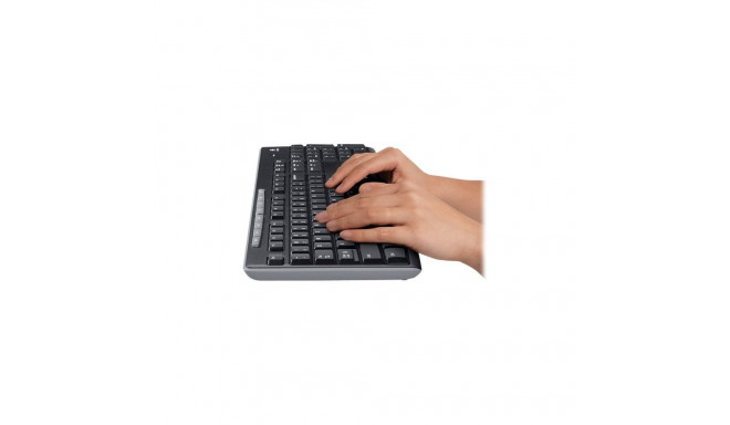 LOGITECH Juhtmevaba Klaviatuur ja Hiir MK270 Int paigutus