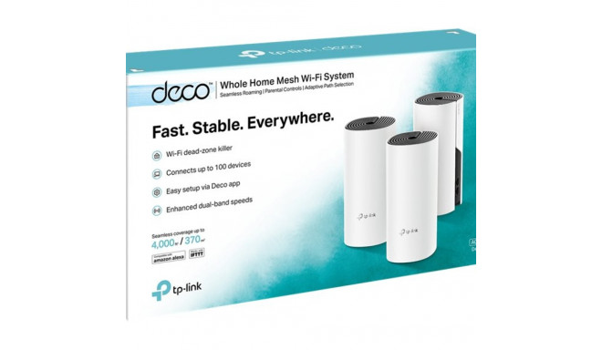 TP-LINK AC1200 kogu kodu mesh Wi-Fi süsteem Qualcomm protsessor 867Mbps 5GHz + 300Mbps 2.4GHz 2 giga