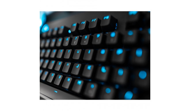 LOGITECH G Pro Mechanical Gaming Keyboard Keyboard backlit USB Pan Nordic key switch GX Blue Clicky 